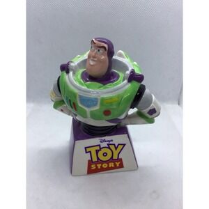 Disney Toy Story Buzz Lightyear Ceramic Coin Bank Piggy Bank with Original Box